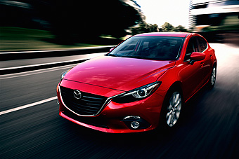 新型「Mazda3」5ドアハッチバック（北米仕様車）