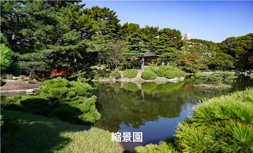 写真：縮景園