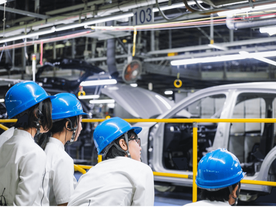 Reducing CO₂ in Car Production: High School Students Investigate Mazda’s Manufacturing Efforts