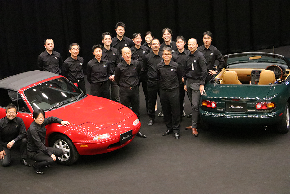 2017年 マツダR＆Dセンター横浜でのレストアサービス説明会の様子