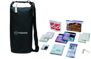 Mazda original emergency kit for spending the night in a car