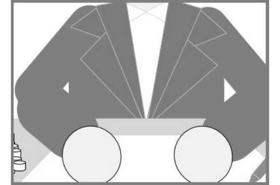 カメラフレームのイラスト　NG例