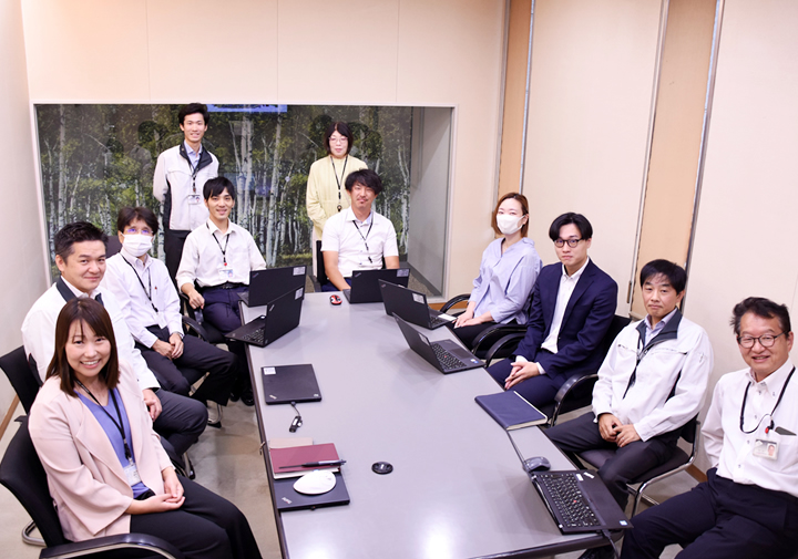 仕事中の社員H.Kの写真2