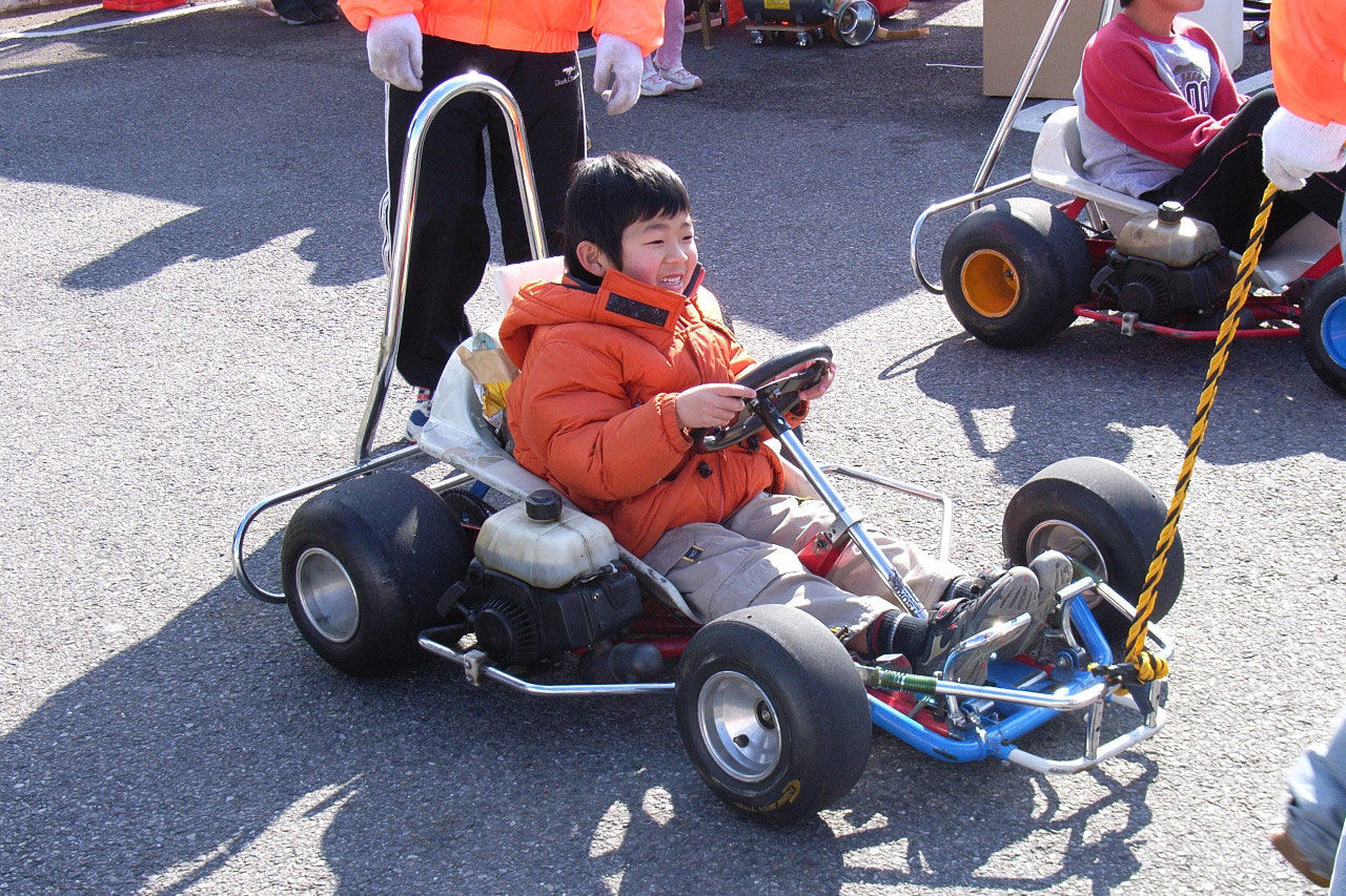 親子でクルマを楽しんでいた加藤少年