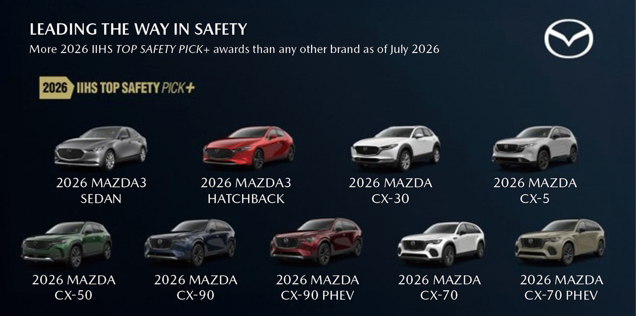米国道路安全保険協会（IIHS）2026 TOP SAFETY PICK+獲得車 （2026年7月時点）