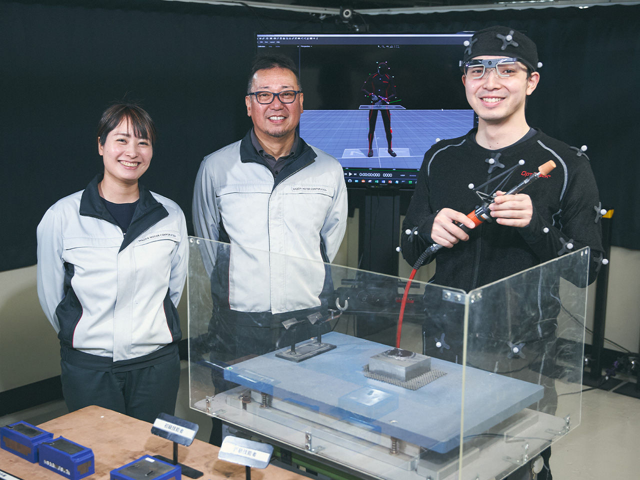 次世代へつなぐ「魂動デザイン」の金型技術　ーモーションキャプチャーで叶える技能伝承者たちの想い―