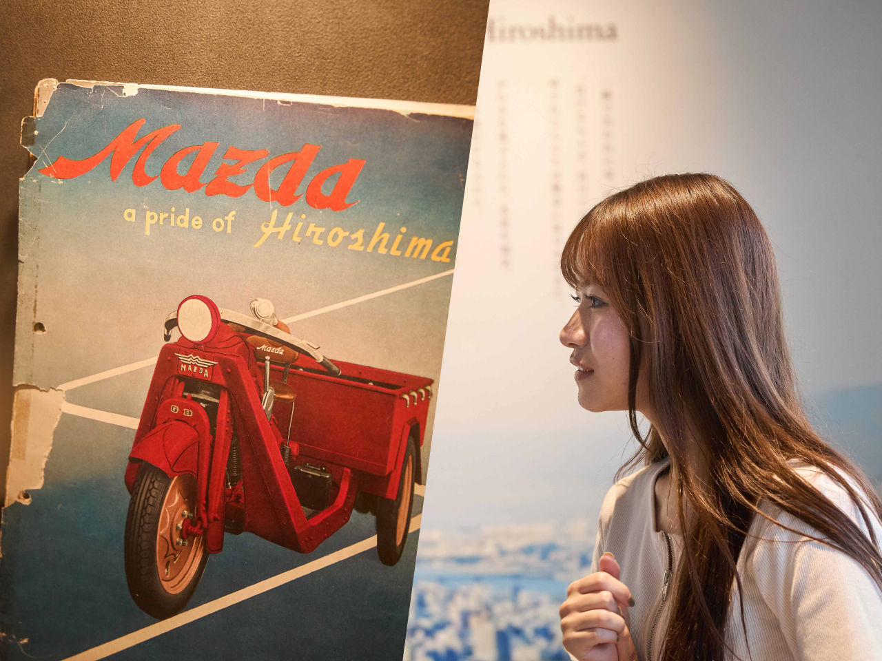 a pride of Hiroshima！「赤い」三輪トラックからつながる未来と平和のバトン