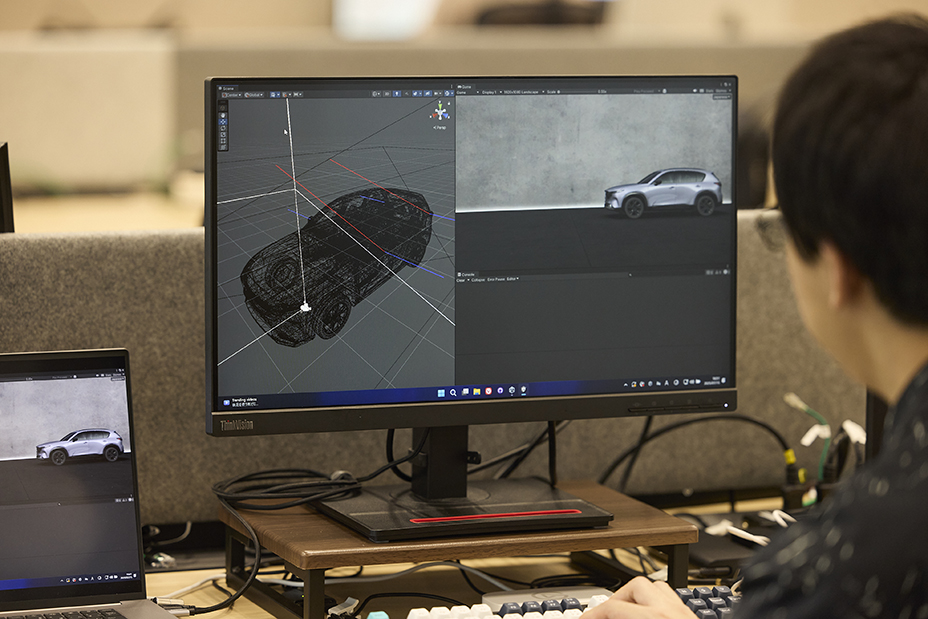 An image of GUI currently in development
