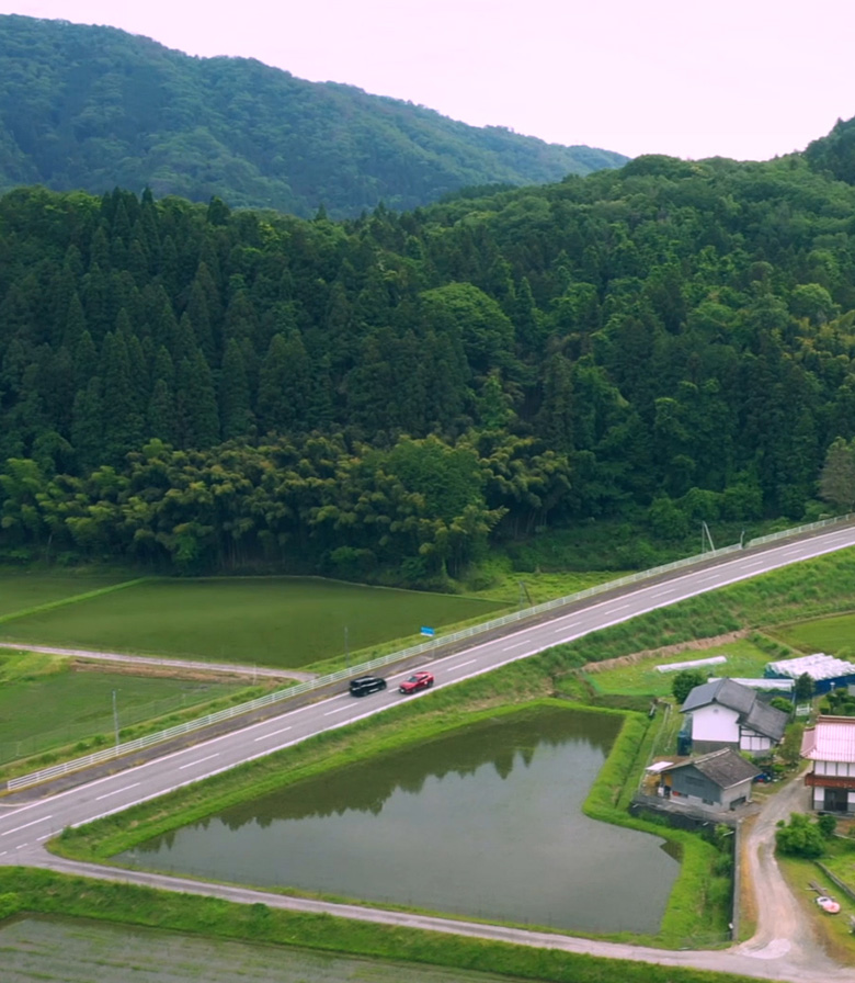 三次市の風景