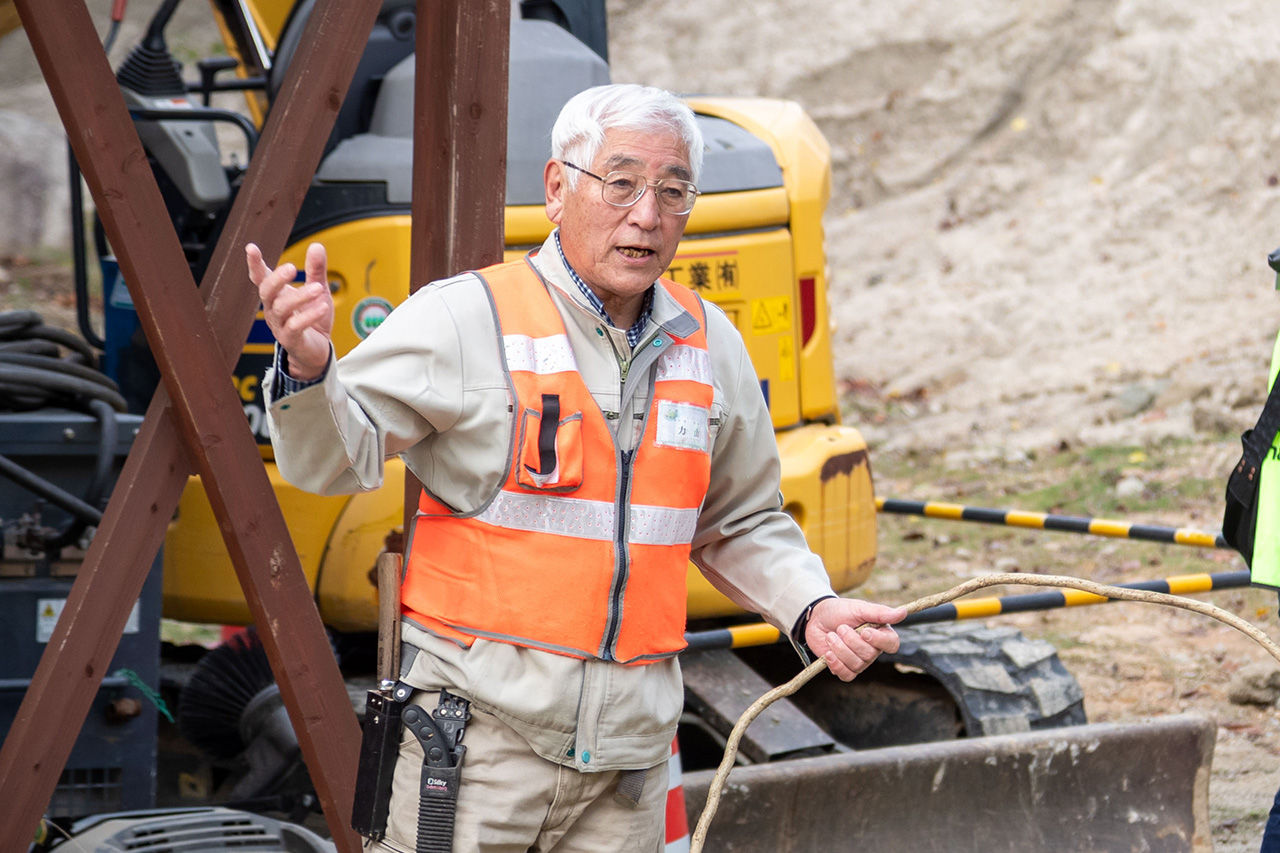みくまりの森サポートクラブ副会長　力山　彰さん