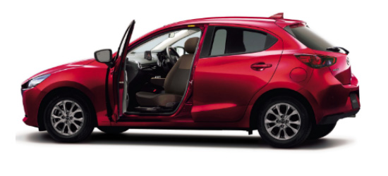 福祉車両 助手席回転シート車（MAZDA2）